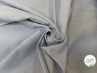 POPELINE DE COTON 100% COTON À RAYURES VERTICALES BLANCHES ET BLEU CLAIR - My Little Coupon