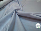 POPELINE DE COTON 100% COTON BLANCHE À POIS NAVY - My Little Coupon