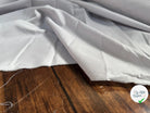 POPELINE DE COTON 100% COTON UNIE GRISE - My Little Coupon