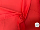 POPELINE DE COTON 100% COTON UNIE ROUGE - My Little Coupon