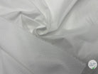 POPELINE DE COTON AJOURÉE DE PETITS POIS BLANC OPTIQUE - My Little Coupon - tissu - coudre