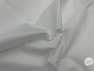 POPELINE DE COTON AJOURÉE DE PETITS POIS BLANC OPTIQUE - My Little Coupon - tissu - coudre