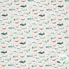 POPELINE DE COTON AVIONS FOND BLANC - My Little Coupon