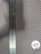 POPELINE DE COTON BELLE TENUE MOTIFS CIRCULAIRE GEOMÉTRIQUE FOND BLEU - My Little Coupon