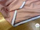 POPELINE DE COTON BICOLORE BLEU ET ORANGE BY RAYMOND - My Little Coupon
