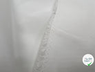 POPELINE DE COTON BLANCHE LÉGÈREMENT ENDUITE - coupon de tissu de 3 mètres - My Little Coupon - tissu - coudre