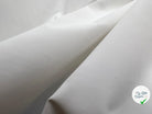 POPELINE DE COTON BLANCHE LÉGÈREMENT ENDUITE - coupon de tissu de 3 mètres - My Little Coupon - tissu - coudre