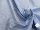 POPELINE DE COTON BLEU CIEL CHIC 150CM - My Little Coupon