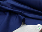 POPELINE DE COTON BLEU NAVY - My Little Coupon