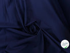 POPELINE DE COTON BLEU NAVY - My Little Coupon