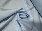 POPELINE DE COTON BLEU PASTEL UNI - My Little Coupon