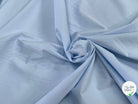 POPELINE DE COTON BLEU PASTEL UNI - My Little Coupon