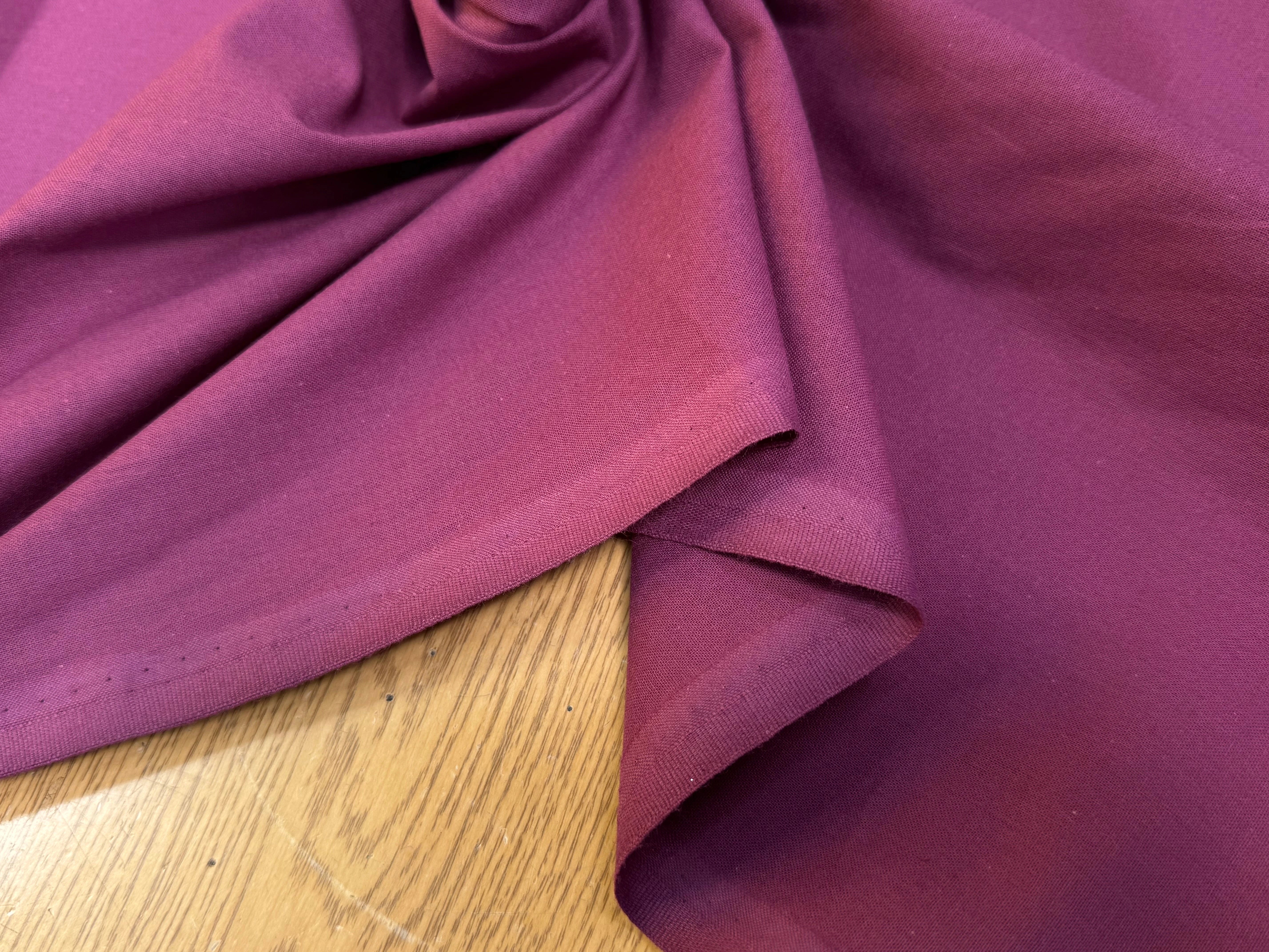 POPELINE DE COTON CHIC VIOLET - My Little Coupon
