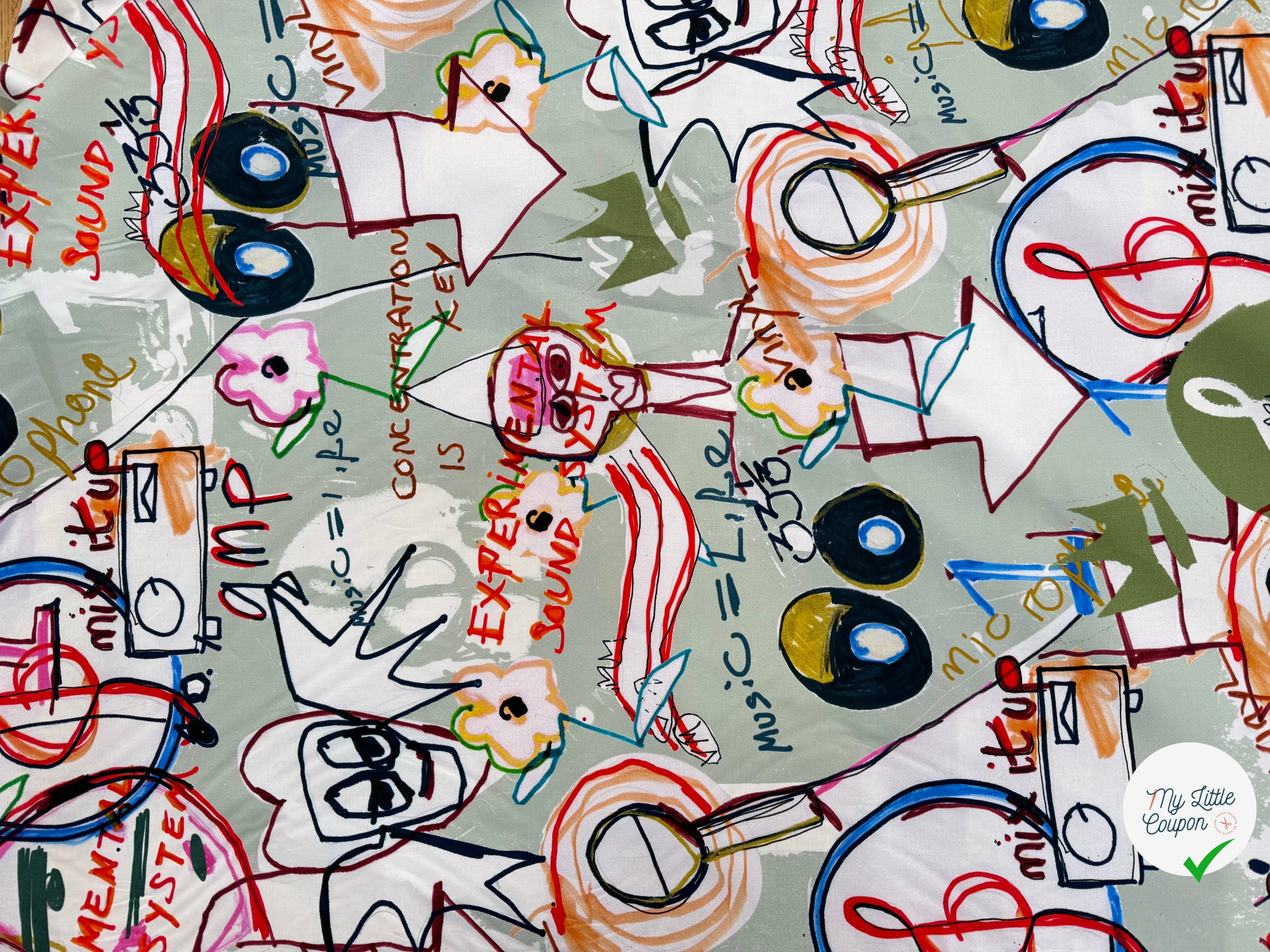 POPELINE DE COTON CRAQUANTE (STOCK ULTRA LIMITÉ) - My Little Coupon