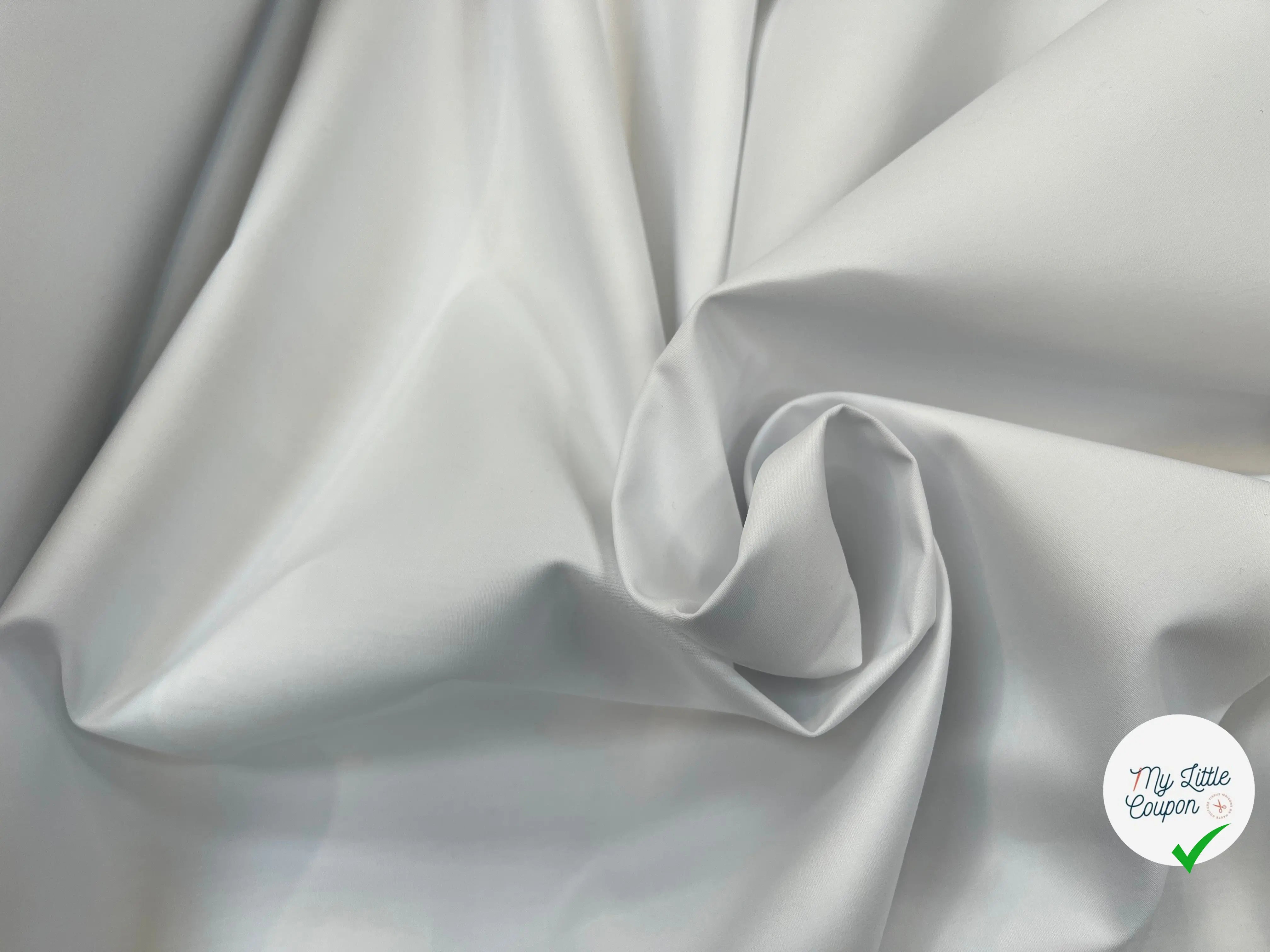 POPELINE DE COTON DOUBLE ÉTOFFE CONTRECOLLÉ - My Little Coupon
