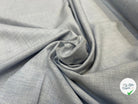 POPELINE DE COTON DUVETEUX BLEU - My Little Coupon