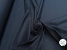 Tissu popeline de coton stretch bleu nuit