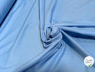 POPELINE DE COTON ESTE/X BLEU CIEL COUTURE - My Little Coupon