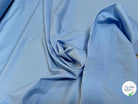 POPELINE DE COTON ESTE/X BLEU CIEL COUTURE - My Little Coupon