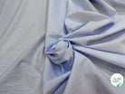 POPELINE DE COTON FINE RAYURES BLEUES QUALITÉ COUTURE - My Little Coupon