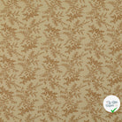 POPELINE DE COTON FLEURS BEIGE - My Little Coupon