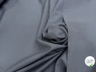POPELINE DE COTON GRISE COUTURE MADE IN FRANCE - My Little Coupon