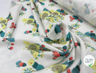 POPELINE DE COTON IMPRIMÉ BABY STRAWBERRY - My Little Coupon - tissu - coudre