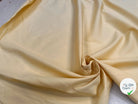 POPELINE DE COTON JAUNE MAÏS CLAIR - My Little Coupon