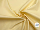POPELINE DE COTON JAUNE MAÏS - My Little Coupon - tissu - coudre