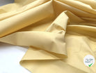 POPELINE DE COTON JAUNE MAÏS - My Little Coupon - tissu - coudre