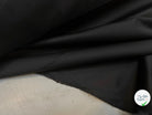 POPELINE DE COTON LISSE ET FLUIDE NOIR 145CM - My Little Coupon