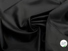 POPELINE DE COTON LISSE NOIR 152CM - My Little Coupon