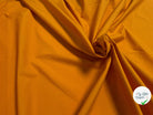 POPELINE DE COTON LOURDE ORANGE POTIRON - My Little Coupon - tissu - coudre