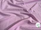 POPELINE DE COTON MOTIF PETITS PIED DE POULE ROSE - My Little Coupon
