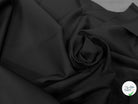 POPELINE DE COTON NOIR 150 CM - My Little Coupon