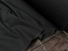 POPELINE DE COTON NOIR PREMIUM GRANDE LAIZE 280 MADE IN FRANCE - My Little Coupon