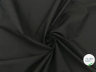 POPELINE DE COTON NOIRE PEIGNÉE - My Little Coupon - tissu - coudre