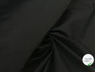 POPELINE DE COTON NOIRE PEIGNÉE - My Little Coupon - tissu - coudre