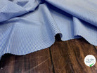 POPELINE DE COTON PETITS CARREAUX BLEUS FONCÉS OEKOTEX - My Little Coupon