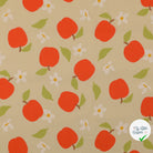 POPELINE DE COTON POMMES JAUNE - My Little Coupon