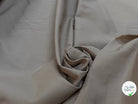 POPELINE DE COTON PRÉMIUM BEIGE TAUPE - My Little Coupon