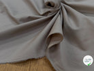 POPELINE DE COTON PRÉMIUM BEIGE TAUPE - My Little Coupon