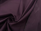 POPELINE DE COTON QUALITÉ JAPAN AUBERGINE MSO