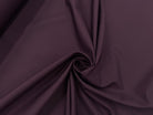 POPELINE DE COTON QUALITÉ JAPAN AUBERGINE MSO