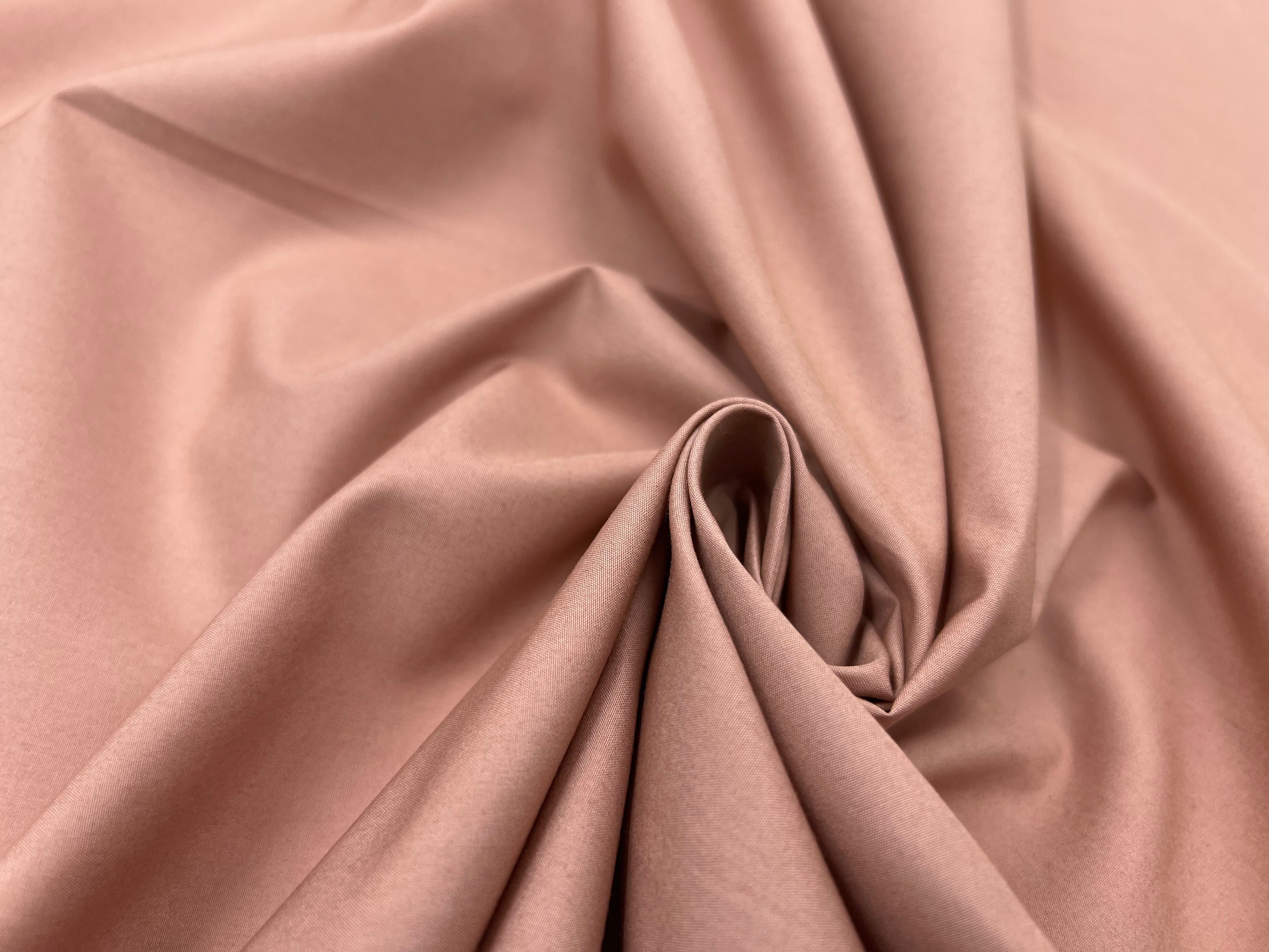 POPELINE DE COTON QUALITÉ JAPAN CARAMÉLISÉ MSO