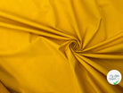 POPELINE DE COTON QUALITÉ JAPAN JAUNE MAÏS MSO