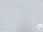 POPELINE DE COTON RAYURES BLEU ÉLÉGAMMENT - My Little Coupon - tissu - coudre