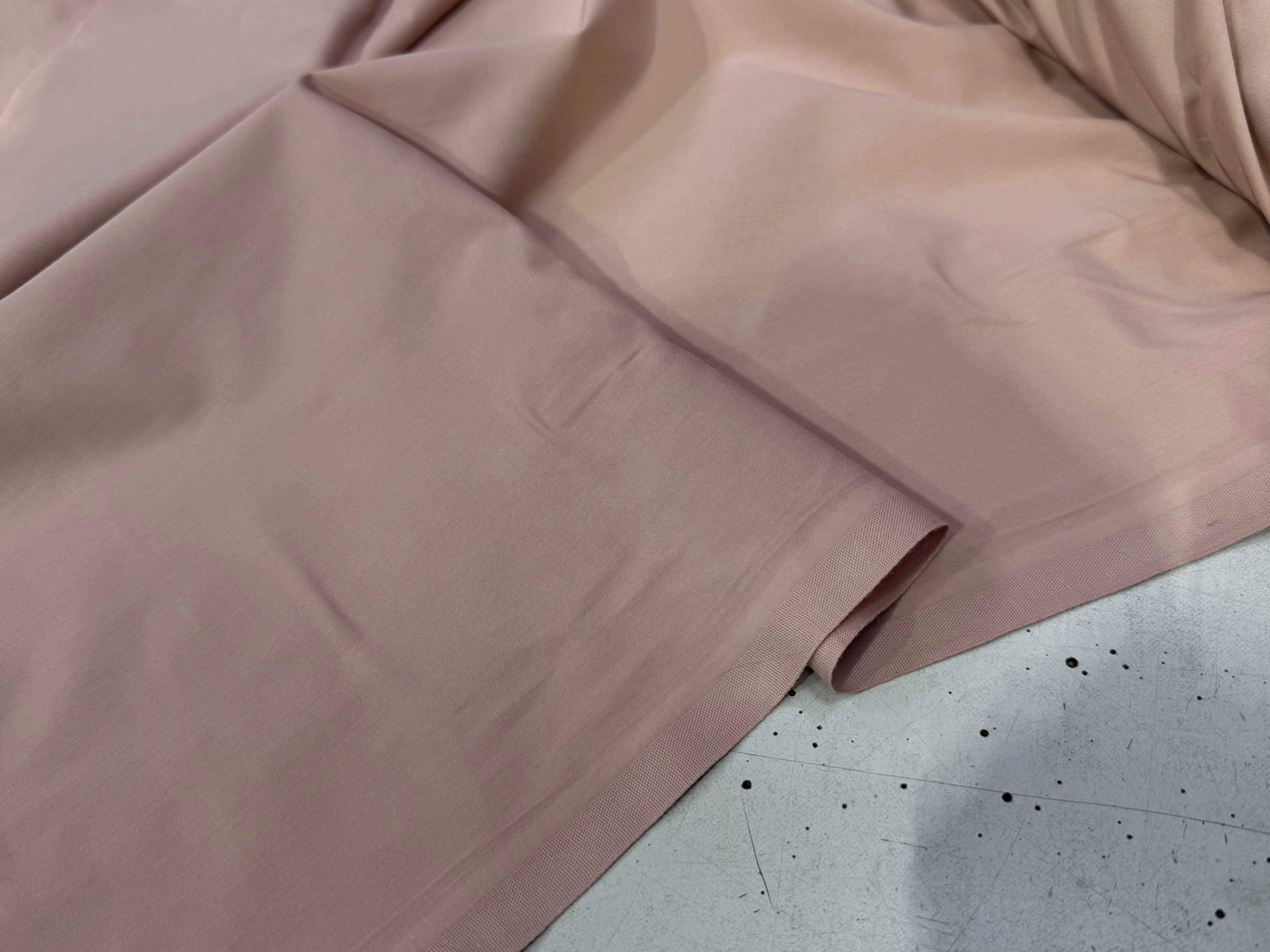 POPELINE DE COTON ROSE 150 CM - My Little Coupon