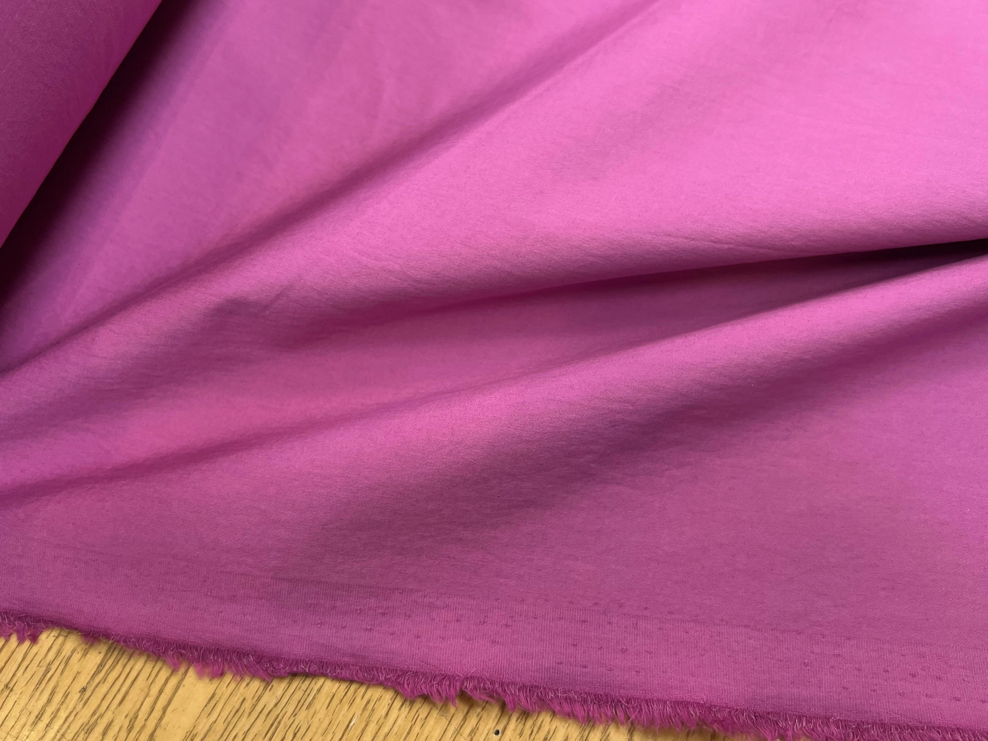 POPELINE DE COTON ROSE FUSHIA 145CM - My Little Coupon