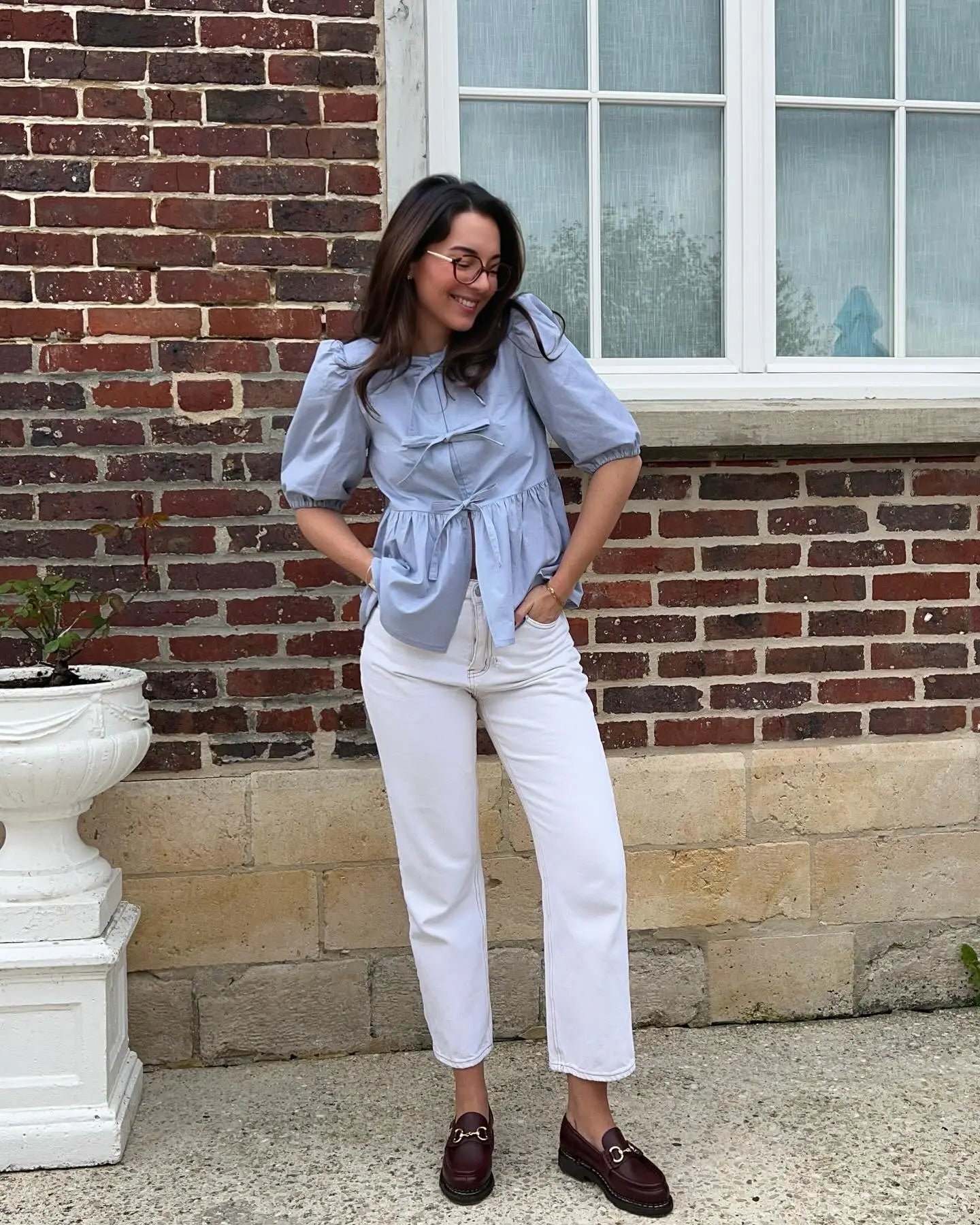 POPELINE DE COTON  SATIN TESSITURA MONTI 1911 GRIS BLEUTÉ - My Little Coupon